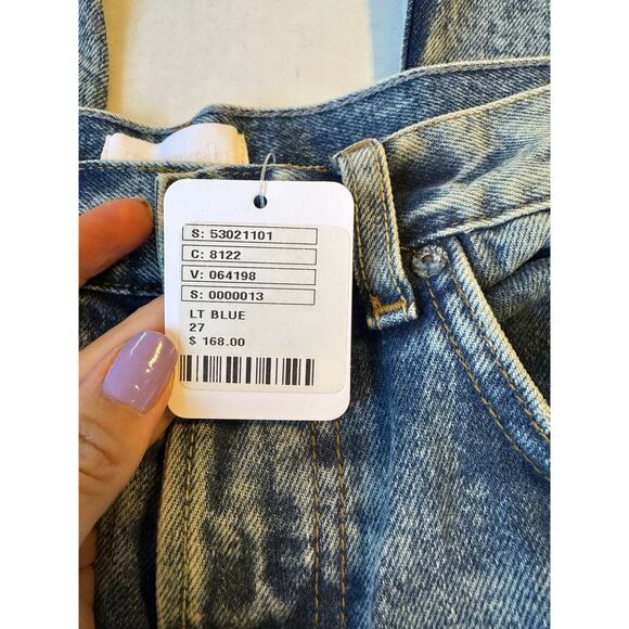 NEW Boyish‎ Free People Ziggy Jeans Sz 27 Straight Leg Loose - Picture 5 of 11